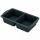 Противень для выпечки с мет.каркасом 26х14,7х5,5см , 2 ячейки Linea SILICONE  79-037] 79-037
