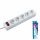 Сетевой фильтр Космос 5гн*5м (ПВС 3*075) белый FKsm5m-5g(W)  44931