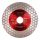 Диск алмазный 125мм Ceramic Edge Cut C-EC-0125-022 D.BOR