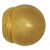 Наконечник DIY Шар золото глянец 2шт