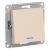 Переключатель 1-клавишный с подсветкой 10АХ бежевый ATLAS DESIGN  ATN000263, изображение 2