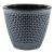 Кашпо РОТАНГ d19см h15,8см 3,0л в ассортименте, изображение 2