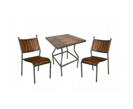 Набор мебели БЕТТА-МИНИ 2 стула+стол (600*600мм)