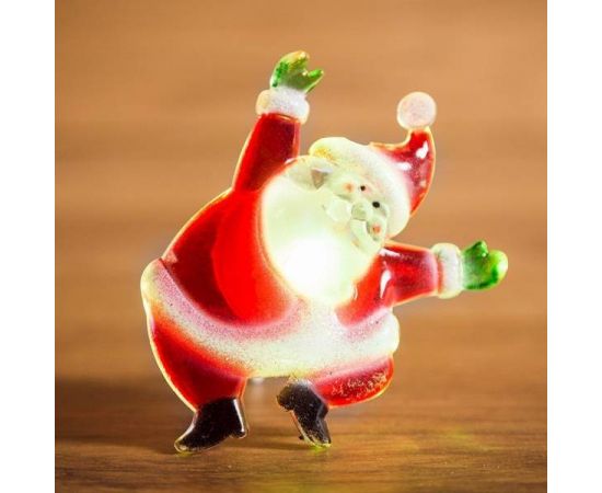Санта Клаус RGB на присоске 501-023