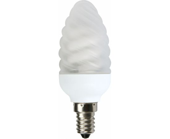 Лампа энергосб.Ecola КЛЛ DEA/CTF 7Вт Е14/40 вит.свеча мат.