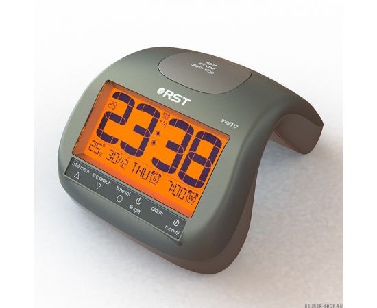Радиоконтролируемые часы с будильником RST 88117