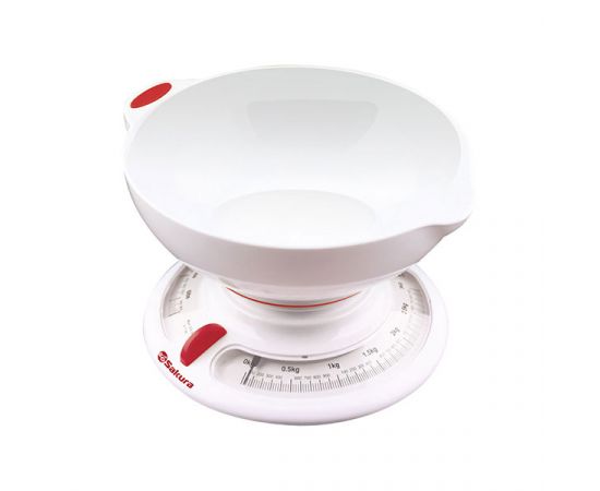 Весы кухонные механические Sakura 3кг SA-6004WG