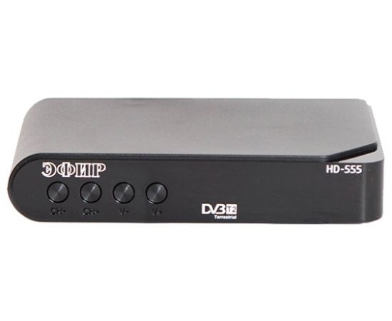 Ресивер эфирный цифровой Сигнал DVB-T2 HD-555  72979