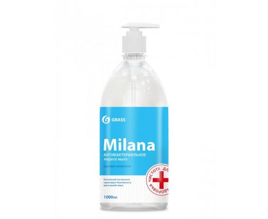 Жидкое мыло MILANA антибактериальное 1,0л GRASS 213917
