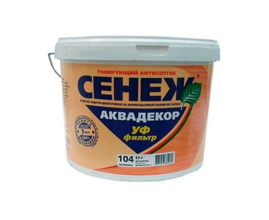 СЕНЕЖ Аквадекор 9,0 кг Х2-104 ЛИСТВЕННИЦА