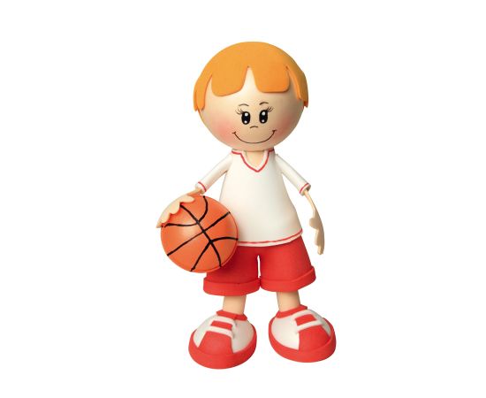 Волшебная мастерская  Создай куклу :Баскетболист к002