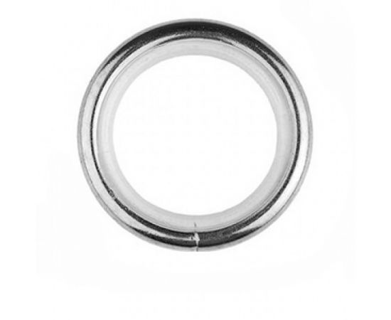 Кольцо круглое DIYхром глянец 16мм(10шт)
