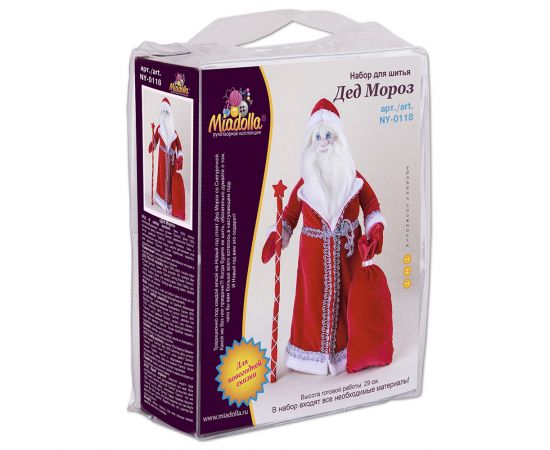 Набор для изготовления игрушек Дед Мороз MIADOLLA NY-0118