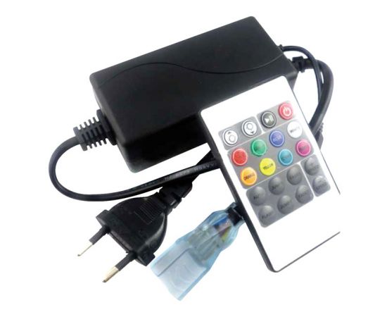 Контроллер,радиопульт RGB IP20 1000W 4.5A Ecola CR141KESB