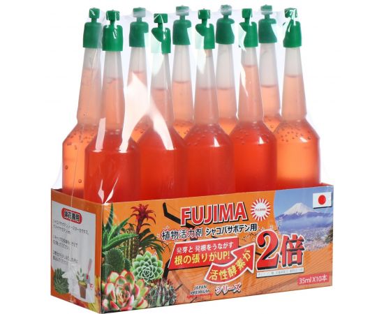 Удобрение Японское FUJIMA для кактусов и суккулентов оранжевый 35мл 1шт  4902074