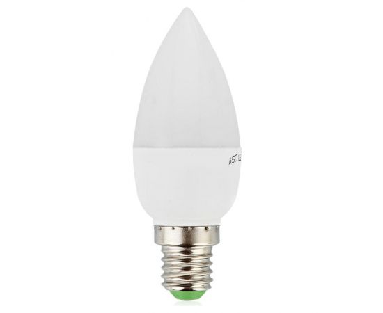 Лампа LED свеча-standart 5Вт 160-260В Е27 3000К 400Лм  ASD 3900