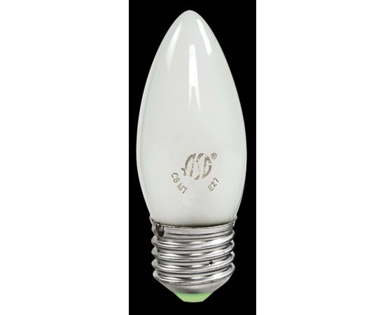 Лампа свеча матовая Е27/60Вт.630Лм ASD