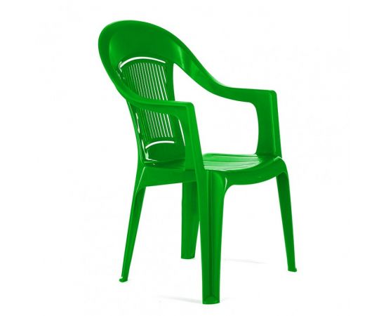 Кресло"ФЛАМИНГО"-зеленое пластик.