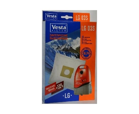 Пылесборник Vesta LG03 S 4+2шт