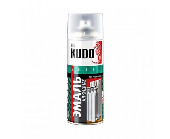 Эмаль KUDO для радиаторов отопления 520мл белая KU-5101 аэрозоль