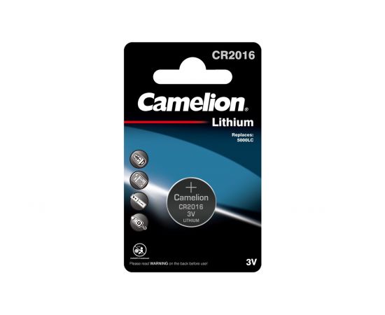 Элемент питания CR2016 Camelion