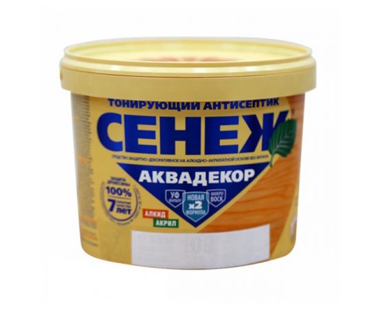 СЕНЕЖ Аквадекор 0,9 кг  Х2-118 венге