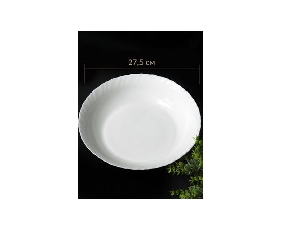 Блюдо ROYAL GARDEN White 27,5см  1030