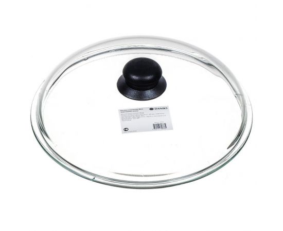 Крышка для посуды стекло 26см Daniks HSD26H 348940