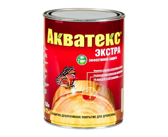 Акватекс-Экстра 0,8л дуб