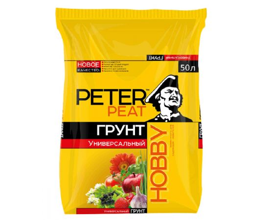 Грунт PETER PEAT ХОББИ Универсальный 50л  Х-11-50