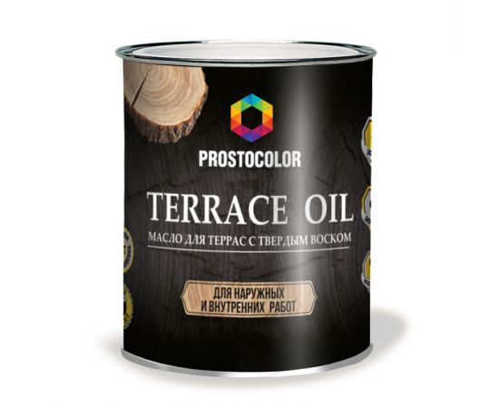 Масло для террас PROSTOCOLOR платина 0,75л 101156