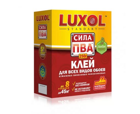 Клей обойный LUXOL 250г 11608231