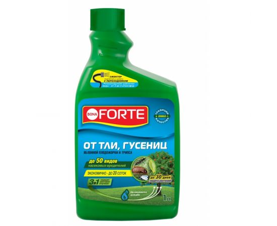 Bona Forte концентрат тли,гусениц и др.насек 1л Запаска 0005231