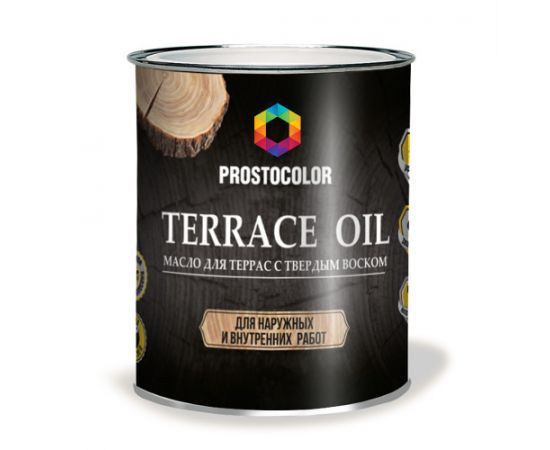 Масло для террас PROSTOCOLOR каштан 0,75л