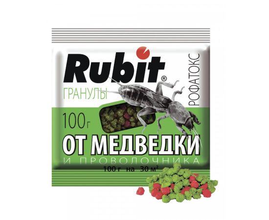 Рофатокс Rubit (защита от медведки, проволочника) 100гр. гранулы