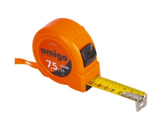 Рулетка AMIGO Compact 7,5м*25мм 74106