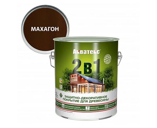 Акватекс 2,7л махагон 58278