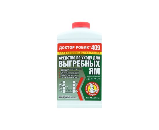 Доктор Робик 409 Средство по уходу д/выгребных ям 798мл