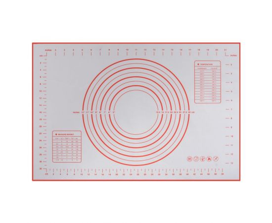 Коврик для выпечки с разметкой. Размер 40х30см VL80-375