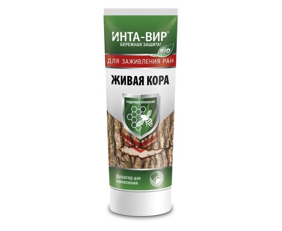 Живая кора ср-во д/заживления ран 100гр. ИНТА-ВИР  65349