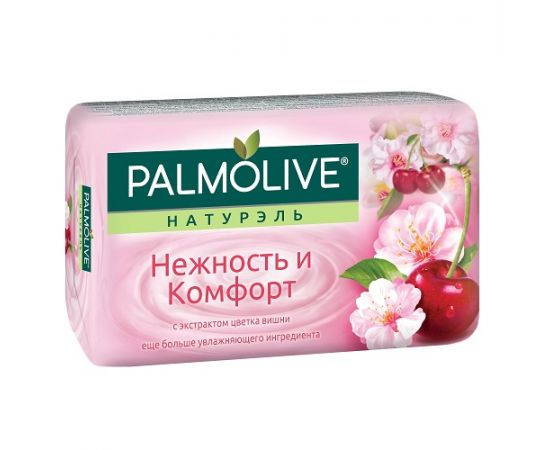 Мыло туалетное Palmolive Натурэль Нежность и комфорт Цветок вишни 90 г