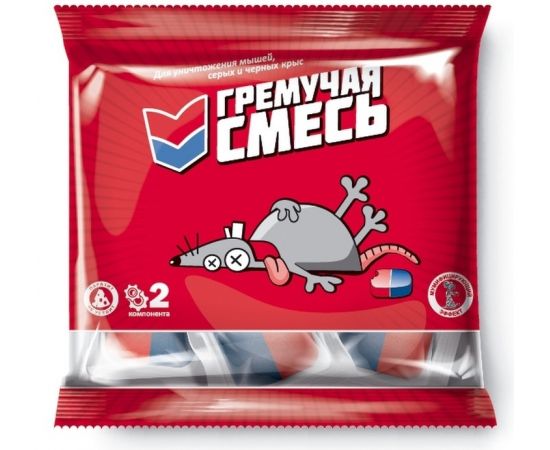 Гремучая смесь Vista 200г от крыс и мышей