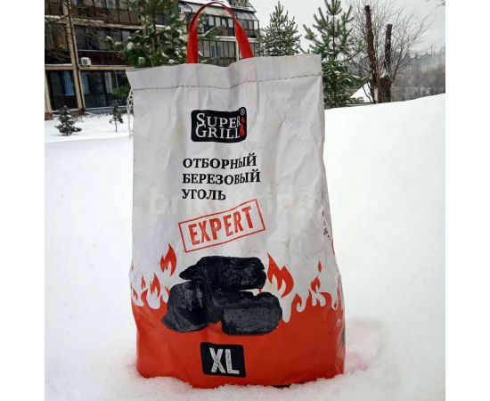 Уголь березовый отборный SuperGril 8кг