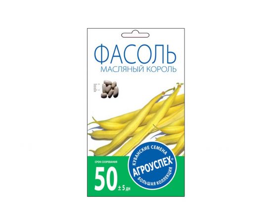 Семена АГРОУСПЕХ ФАСОЛЬ Масляный король 6г 55621