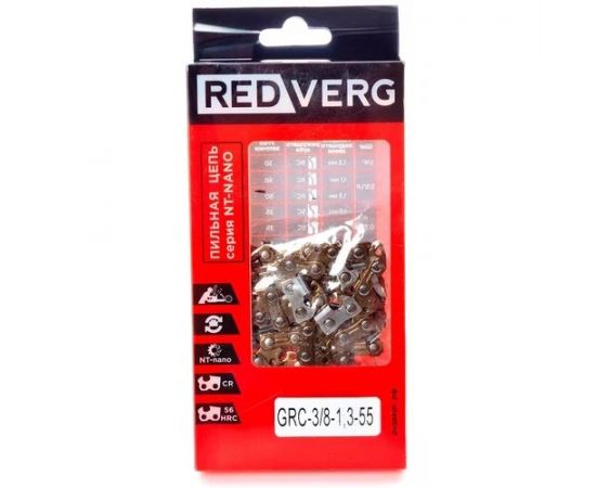 Цепь RedVerg 50зв. 3/8 1,3мм (зуб NT-нано) GRC-3/8-1,3-50