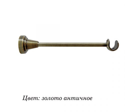 Кронштейн DIY одинарный открытый золото антик
