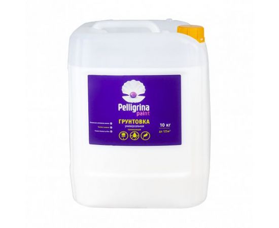 ГРУНТОВКА ПРОНИКАЮЩАЯ УНИВЕРСАЛЬНАЯ 10 КГ (6) "PELLIGRINA PAINT" 231242