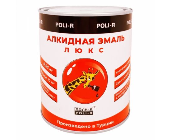 Эмаль"Поли-Р"белая глянц. ЛЮКС 3 кг  16661