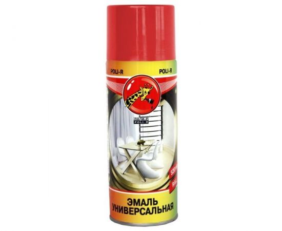 Эмаль"Поли-Р"аэроз.белая матовая 520мл  15697