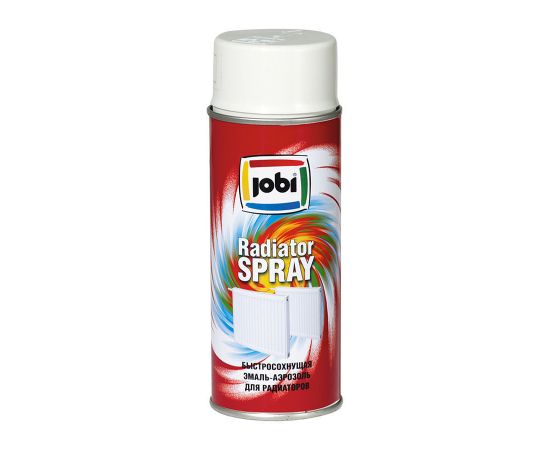 Эмаль аэрозольная JOBI белая для радиаторов 400мл  15212/28645